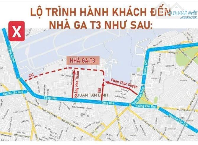 405M2 (15X27) NGAY MŨI TÀU CỘNG HÒA + TRƯỜNG CHINH, P15, TB VÀO GA T3, 40 TỶ