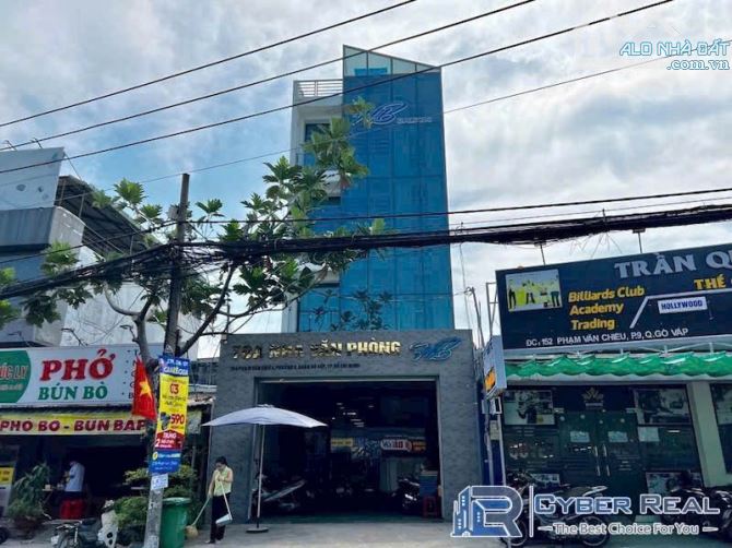 BUILDING SIÊU VIP MẶT TIỀN PHẠM VĂN CHIÊU – GÒ VẤP | THU NHẬP ỔN ĐỊNH 300 TRIỆU/THÁNG!
