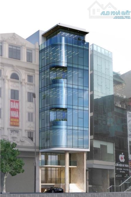 BÁN TOÀ VĂN PHÒNG MẶT PHỐ HOÀNG CẦU 210m2 - 11T THANG MÁY - MT 6.5m - 150 TỶ - 2 HẦM - KD