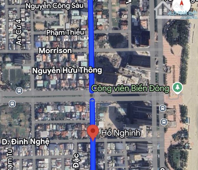🔥 Nhà 5 tầng ( thang máy ) mặt tiền đường Hồ Nghinh , gần Morrison , Phạm Văn Đồng , biển - 1