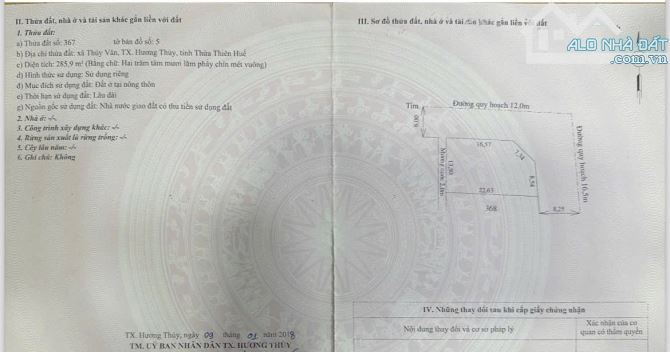🕋🕋 Đất đẹp 286m2 mặt tiền Tự Đức Thuỷ Dương, Huế giá tốt - 1