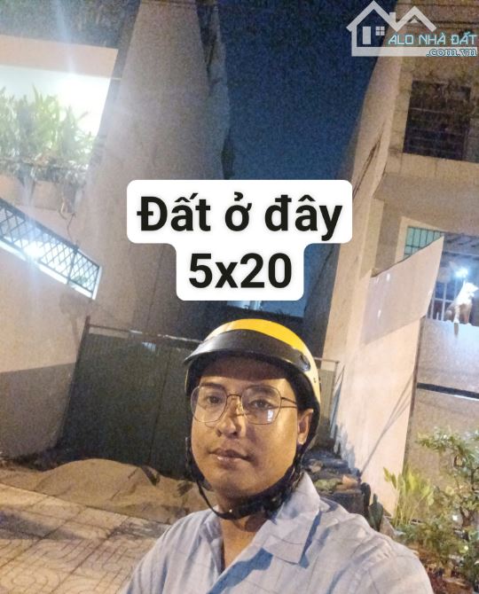 B.ÁN ĐẤT MẶT TIỀN -100M² - NGANG 5M- DÀI 20M- SỔ HỒNG RIÊNG- CHỈ 7 TỶ- P16- Q8 - 1