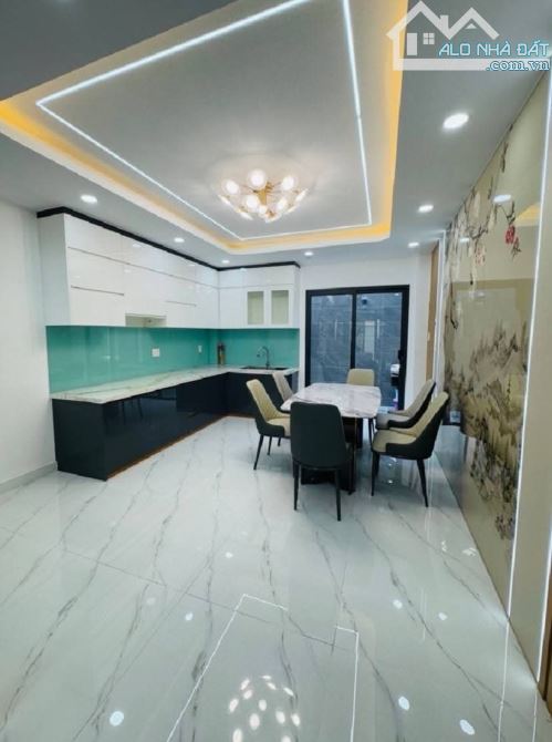 Bán nhà Tân Hòa Đông hẻm 10m thông ( 4 X 17,5 ) 5 tầng xịn sò tặng full nội thất 6,65 tỷ. - 1