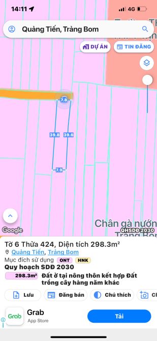Đất nền giá rẻ sổ riêng thổ cư đường 36 Quảng Tiến sát trường IGC Trịnh Hoài Đức. - 1