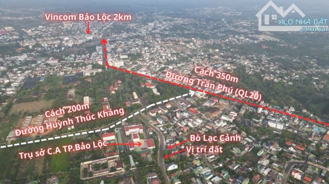 CHÍNH CHỦ CẦN BÁN MẢNH ĐẤT NGAY TRUNG TÂM THÀNH PHỐ BẢO LỘC - 1