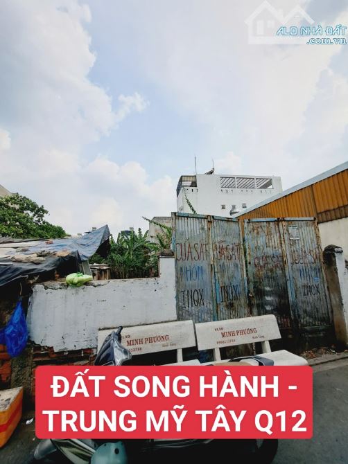 ĐẤT TRUNG MỸ TÂY Q12 - 470M2 - ĐƯỜNG NHƯA XE HƠI. - 1