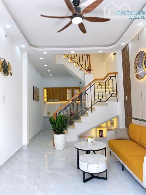 BÁN NHÀ LÊ ĐỨC THỌ P13 GÒ VẤP HẺM XE TẢI THÔNG 6M 5,28 TỶ 3,7x10M - 14