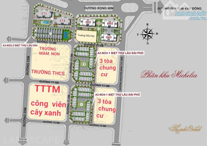 BÁN NHÀ LIỀN KỀ JADE SQUARE PHẠM VĂN ĐỒNG - 116M2, 5 TẦNG, MẶT TIỀN 6M – 35 TỶ - 2