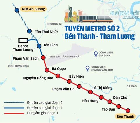 405M2 (15X27) NGAY MŨI TÀU CỘNG HÒA + TRƯỜNG CHINH, P15, TB VÀO GA T3, 40 TỶ - 2
