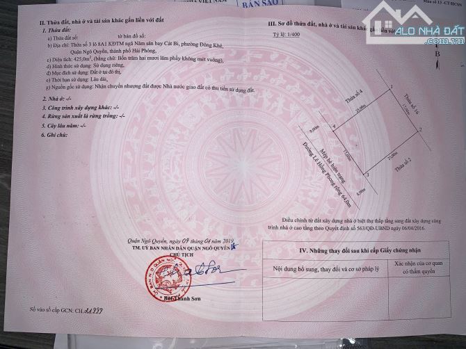 bán tòa nhà 12 tầng + 1 hầm xây thô mặt đường Lê Hồng Phong Trung Tâm Q. ngô quyền sầm uất - 2