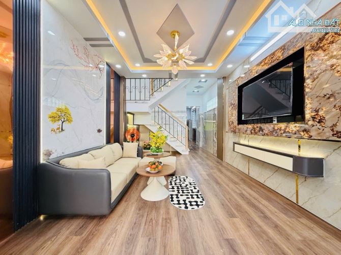 NHÀ ĐƯỜNG QUANG TRUNG P14 GÒ VẤP 3,5x14M 5,48 TỶ HẺM XE TẢI SÁT MẶT TIỀN - 2