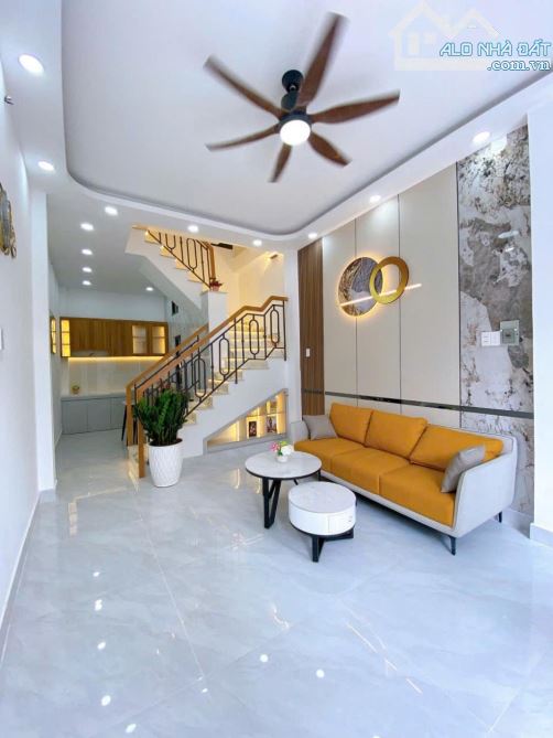 BÁN NHÀ LÊ ĐỨC THỌ P13 GÒ VẤP HẺM XE TẢI THÔNG 6M 5,28 TỶ 3,7x10M - 2