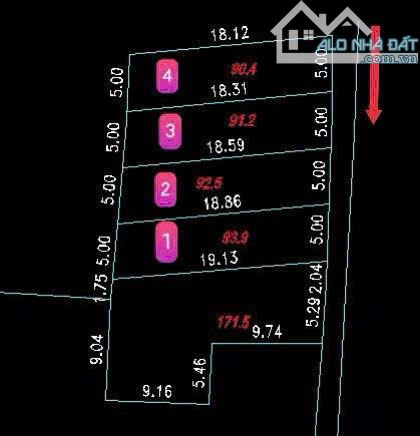 Bán đất Vĩnh Lộc – Thư Phú – Thường Tín 92.5m², gần chợ, giá chỉ 2x triệu/m² - 2