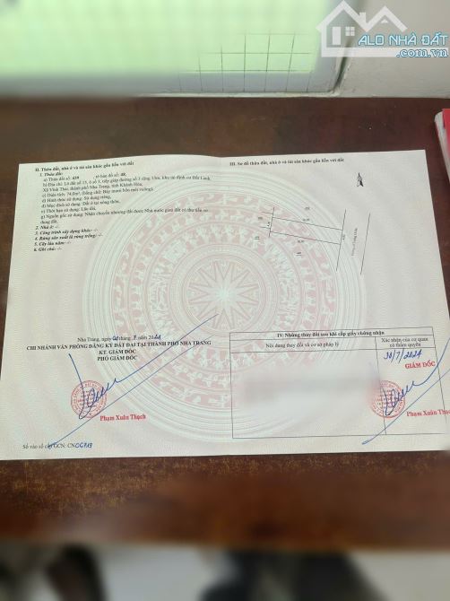 Bán lô đất Tái Định Cư Đất Lành, xã vĩnh thái, thành phố Nha Trang - 3