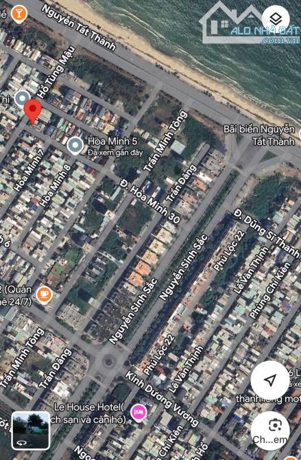 BÁN LÔ ĐƯỜNG 10m5 HỒ TÙNG MẬU - HOÀ MINH DT 140m NGANG 6,5m SÁT BIỂN GIÁ NHỈNH 14 tỷ - 3