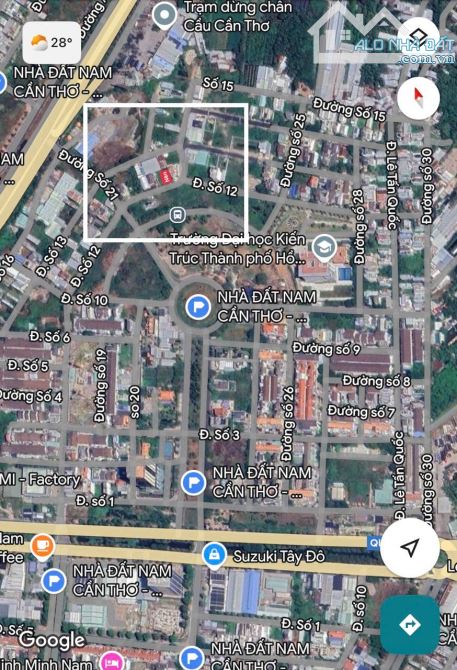 BÁN NỀN BIỆT THỰ 240m2 KĐT HƯNG PHÚ (CTY 8) ĐỐI DIỆN LDC NAM LONG - 3