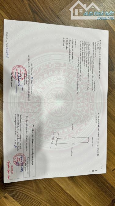 SPCC- Bán lô đất tuyến 2 Ngô Gia Tự gần Cổng Sau Sân Bay Cát Bi, Đằng Hải - Hải An  -Dt: 9 - 3
