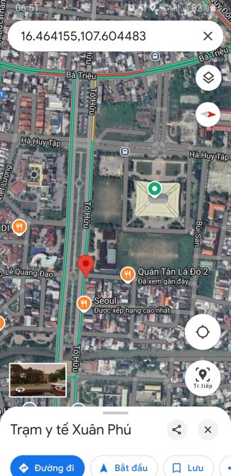 ❌ Bán đất lô góc 02 mặt tiền Đường Lý Tự Trọng, phường Xuân Phú, Huế - 4