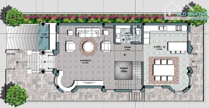 BÁN NHÀ LIỀN KỀ JADE SQUARE PHẠM VĂN ĐỒNG - 116M2, 5 TẦNG, MẶT TIỀN 6M – 35 TỶ - 6