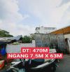 ĐẤT TRUNG MỸ TÂY Q12 - 470M2 - ĐƯỜNG NHƯA XE HƠI.