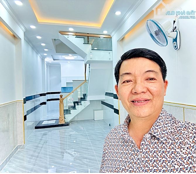 Bán Nhà Trung Mỹ Tây Q12 - 43M2 - 3Tầng - Hẻm HXT -  Chỉ 4,26 Tỷ.