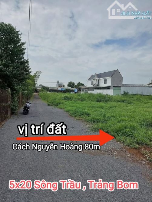💥 CHỈ 850 TRIỆU – ĐẤT SỔ RIÊNG THỔ CƯ 100% – SÔNG TRẦU VỊ TRÍ ĐẸP!