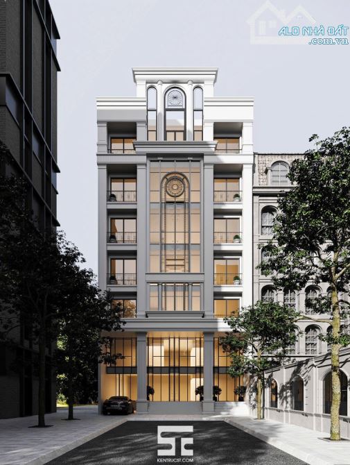 Lô góc tại mặt phố Quang Trung 75m2 8 tầng 1 hầm giá cực đẹp