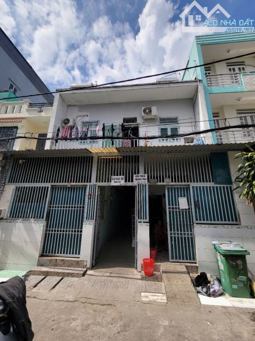 Nhà 158m2-13 tỷ, hẻm 8m, gồm 1 trệt 1 lầu, đang kinh doanh phòng trọ, phù hợp xây mới CHDV