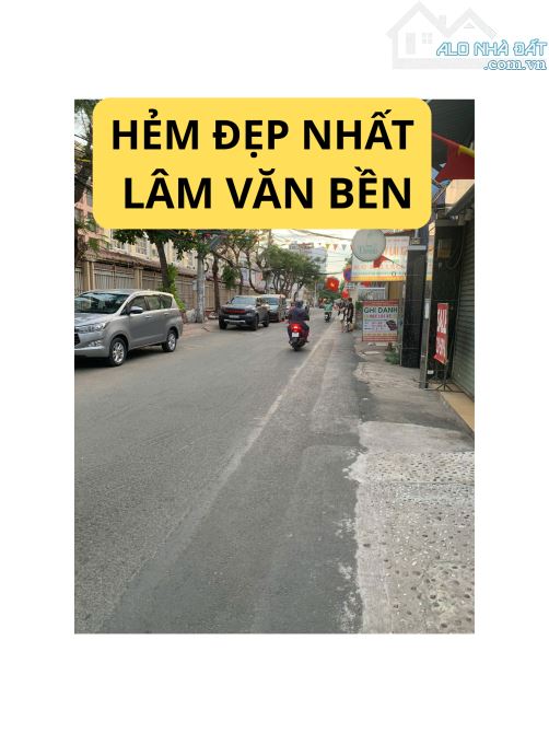 NGANG 6M-XE HƠI NGỦ TRONG NHÀ-BÁN NHÀ HẺM 60 LÂM VĂN BỀN