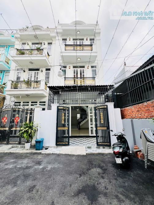 🍓 NHÀ 4 tầng hẻm 8m,khu phân lô Đồng bộ,đường HÀ HUY GIÁ, phường THẠNH XUÂN, Q12 ,dt 70/9