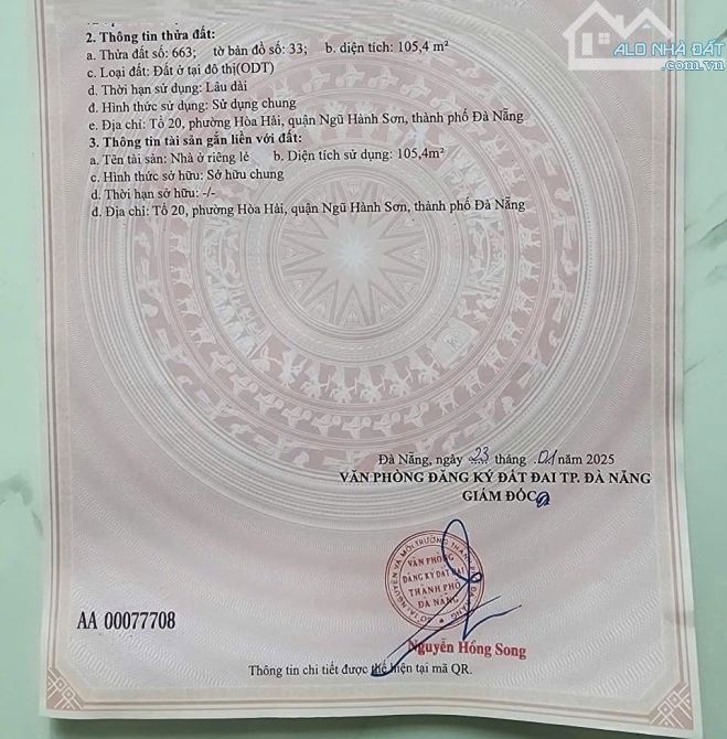 ⭐⭐⭐ĐẤT TẶNG DÃY TRỌ 5 PHÒNG ĐƯỜNG ĐẶNG THÁI THÂN - KẸP KIỆT 3M