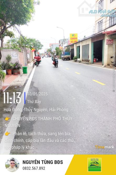 Chỉ 1,0x tỷ sở hữu ngay lô đất trung tâm phường Hoa Động