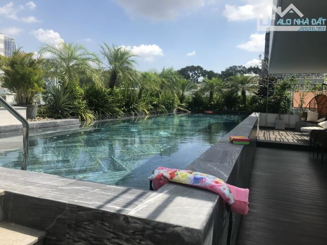 Biệt Thự hồ bơimới đẹp trung tâm Quận 1 DT: 13  X 20m 265m2 Hầm 4 lầu Giá 115 Tỷ