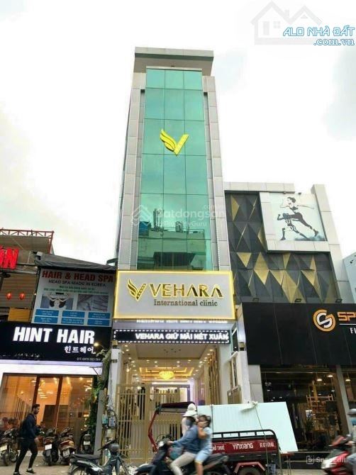 Hot! Tòa nhà VP mặt tiền Trường Sơn, khu sân bay, 7,1x21.5m, CN 110m2, hầm 7 tầng, HĐT95tr