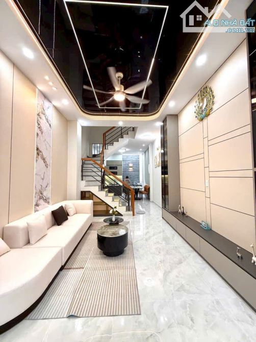 HẺM XE HƠI - 1 CĂN RA MT - HOÀNG HOA THÁM - 4 TẦNG - 52M2 (4 x 13) - 4PN - CHỈ 8,38 TỶ.