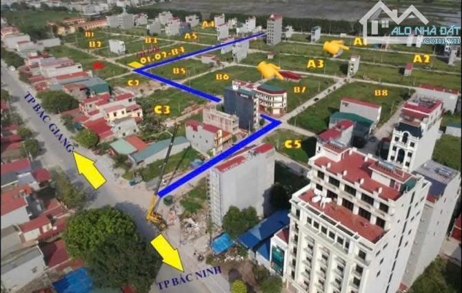 Cần bán 1 lô duy nhất đất Đồng Lớn Quang Châu- Việt Yên.chỉ  2.3ty