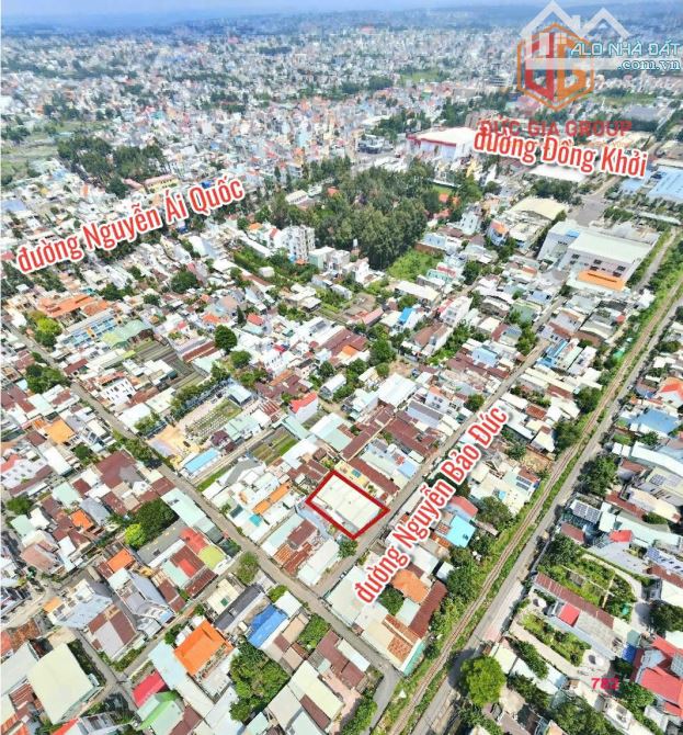 Bán đất đường Nguyễn Bảo Đức phường Tân Tiến, sổ hồng 360m2 thổ cư ngang 13.5m giá 13.8 tỷ