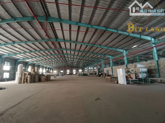 Cho thuê xưởng 7000m2 chỉ 200tr, PCCC nghiệm thu, điện 400kva - 10