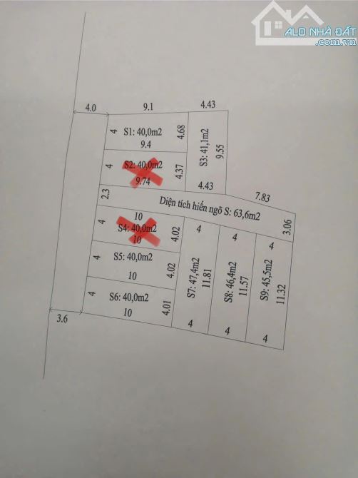 🏠 LÔ ĐẤT HIẾM 1,37 TỶ AN DƯƠNG – 40 M², ĐƯỜNG 4M, LÔ S2, S3! - 1