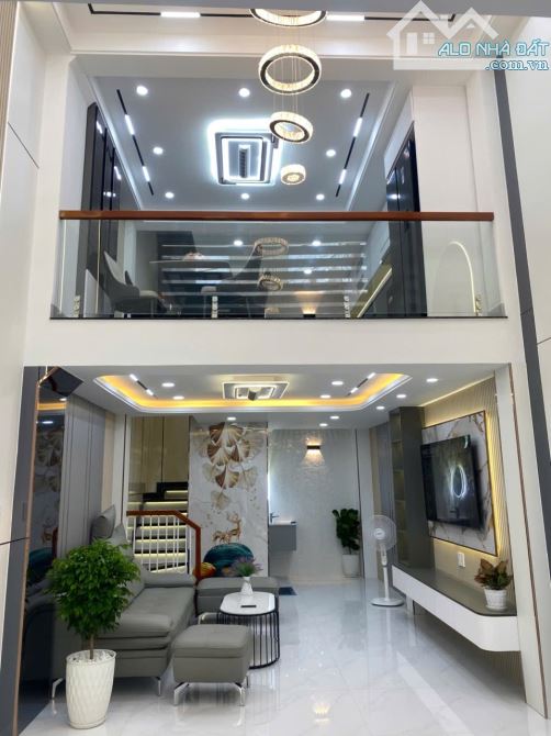 Siêu phẩm nhà mới, khu phân lô 439 Cây Trâm, Gò Vấp. 4*12m, 5tấm, HXH 6m, 7tỷ99 - 1
