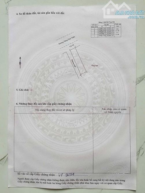 ⭐⭐⭐ĐẤT TẶNG DÃY TRỌ 5 PHÒNG ĐƯỜNG ĐẶNG THÁI THÂN - KẸP KIỆT 3M - 1