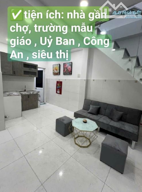 💥Nhà mới đẹp Lô Góc 2MT, 2 tầng, dt 45m2, hxh 🚗 thông, sát Aeon Tên Lửa - nhỉnh 3 tỷ - 1