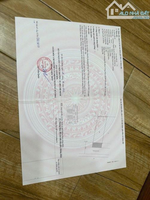BÁN ĐẤT ĐÔNG THẠNH , HÓC MÔN , 2 TỶ 290 ,SỔ HỒNG RIÊNG , XÂY DỰNG TỰ DO - 1