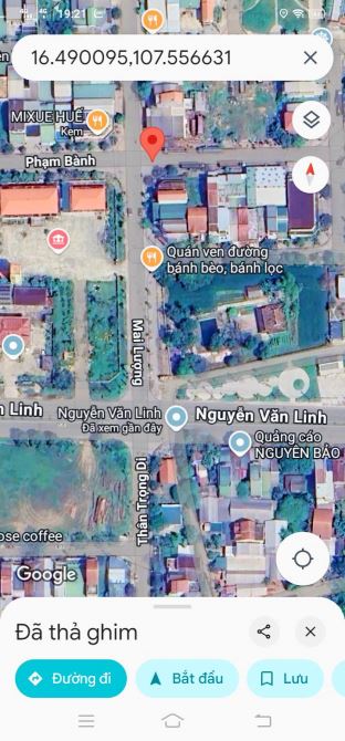 📢 BÁN ĐẤT KQH HƯƠNG SƠ ĐƯỜNG PHẠM BÀNH CẠNH ĐƯỜNG NGUYỄN VĂN LINH 3 MẶT THOÁNG ĐẸP. - 1