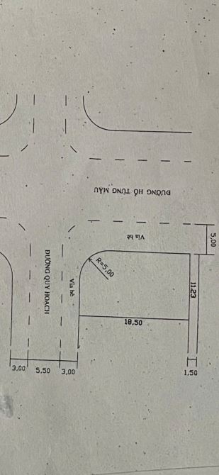 📌📌📌Làm việc trực tiếp!!!Mặt tiền  lô góc Hồ Tùng Mậu rộng rãi 18.5m, đường 10.5m thông - 1