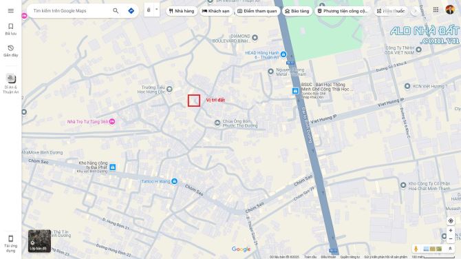 Bán đất 4x13.6m, mặt tiền Hưng Định 19 gần Aeon Mall Bình Dương - 1