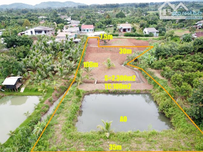 Chủ cần tiền quá gấp giảm giá mạnh Đất thổ cư view sông Sê rê pok làm nhà vườn - 1