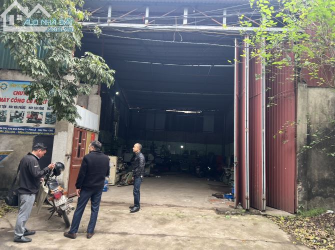 BÁN NHÀ XƯỞNG TẠI XÃ PHÙ LỖ, HUYỆN SÓC SƠN,  HÀ NỘI - 1