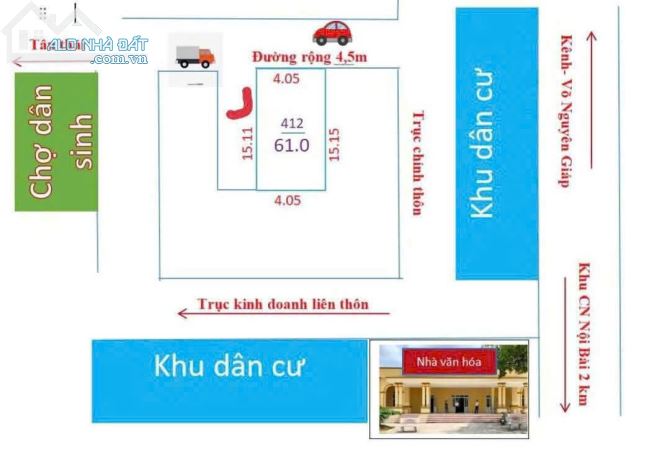 Chính chủ gửi bán siêu phẩm Lô Góc Còn Xót Lại tại ninh môn, Xã Hiền Ninh, Huyện Sóc sơn - 3