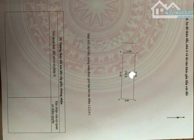 116 Thố bảo vân nội ĐA HN . Vi TRÍ ĐẮC ĐỊA giá cực hấp dẫn DT 116m2 giá chỉ 11xxty - 2